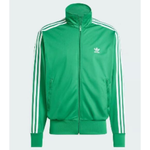 NEW ADIDAS ORIGINALS Firebird Tracksuit Men's Size 2XL Green/ White JD0183 - Picture 3 of 9